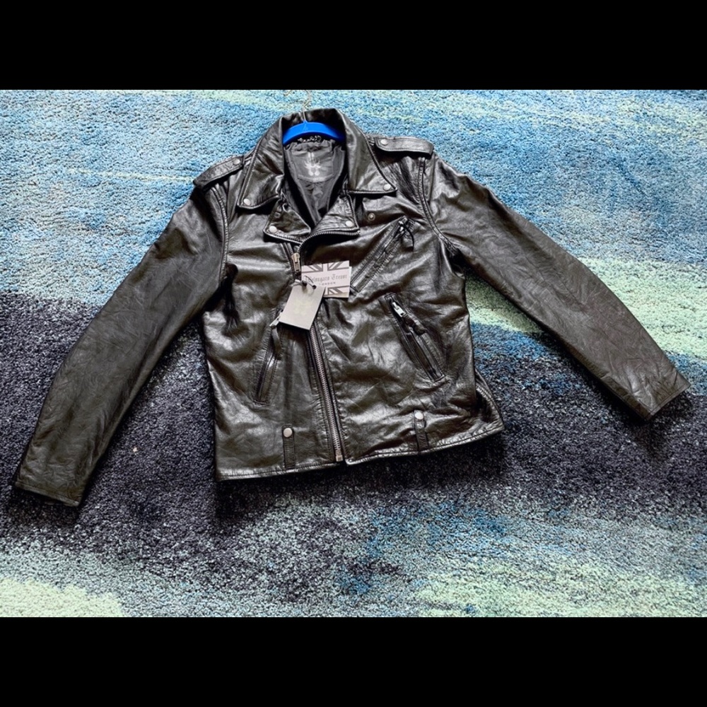 Genuine Bolongaro Trevor Lambskin Leather Jacket